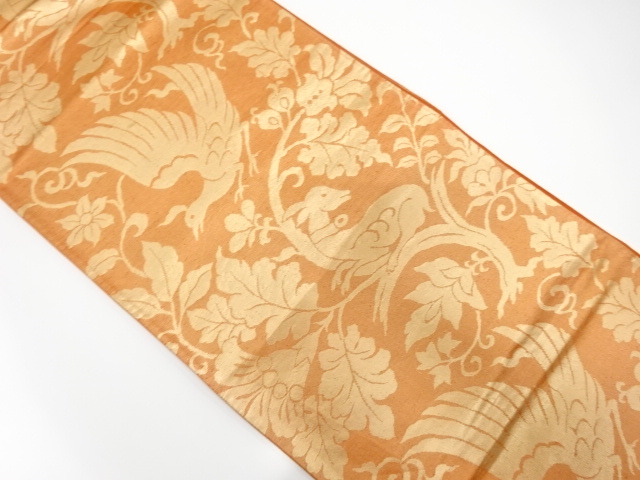 JAPANESE FUKURO OBI / WOVEN FLORAL SARASA